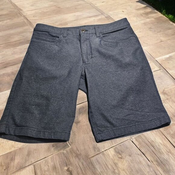 Men's Lululemon ABC Classic-Fit Golf Shorts 30" x  9" Grey EUC - Picture 1 of 11
